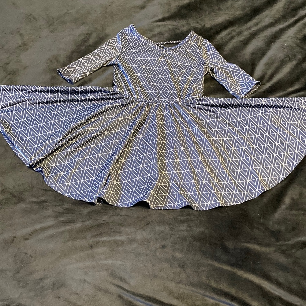Dot dot smile ballerina dress 3/4